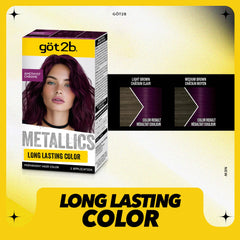 got2b metallics amethyst chrome developer bottle for consistent color mixing.