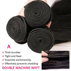 Gotcosy double-weft body wave closeup highlights durable weave and reduced shedding.
