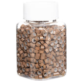 GOTDYA extension beads light brown 5mm for secure, comfortable hair extensions