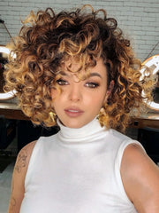 Gowit Gogo Curl 8inch close-up shows bouncy natural-looking curls.