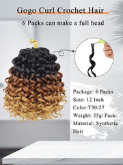 Gowit Gogo Curl Deep Ocean Wave texture for lightweight wear.