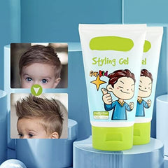 gowwim Kids Fresh Styling Hair Gel fruity fragrance closeup emphasizes fruity aroma.