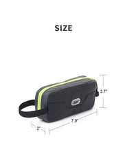 GOX toiletry bag hanging hook demonstrates easy access in hotel bathrooms during trips
