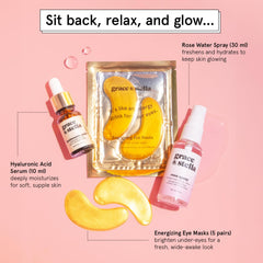 Grace & Stella Dew-Tox Chill gift-set box ready for gifting