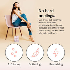 Grace & Stella packaging closeup showcases vegan ingredients for gentle, effective exfoliation.