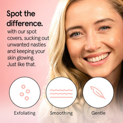 Grace & Stella 12mm patches fit mid-sized breakouts discreetly.