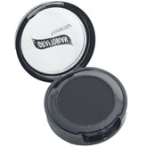 Graftobian Jet Black Cake Eyeliner compact close-up highlighting long-wear definition