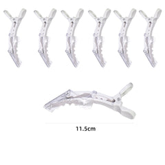 GraLigLuxu alligator clip pack open shows wide teeth for dent-free grip