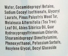 Grandpa's Pine Tar Shampoo packaging may vary on shelf.