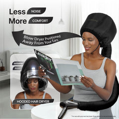 Granteva long hose design increases reach for flexible drying.