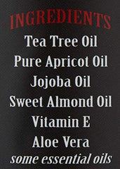 Grave Before Shave beard oil application drops on beard for easy conditioning.