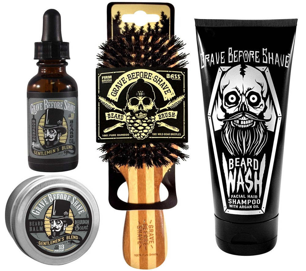 Grave Before Shave beard wash 6oz tube for clean, refreshed beard