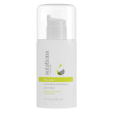 Great Clips Solutions Fiber Cream bottle shows firm hold for all hair types.