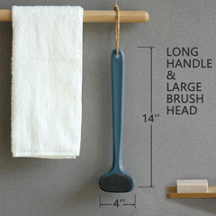 Greenrain bath brush with ergonomic grip for comfortable, secure use.