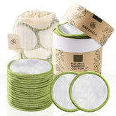 Greenzla reusable makeup remover pads—20-pack ready for gentle cleansing and eco-friendly routines.