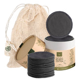 Greenzla reusable makeup remover pads packaging highlights eco-friendly skincare solution.