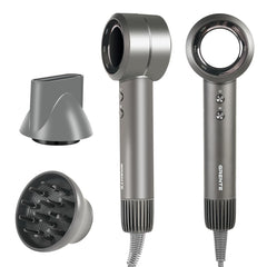 Grente hair dryer with 1500W motor for fast drying and smooth results.
