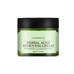 Grospe acne removing cream packaging highlights natural herbal formula for clear skin.