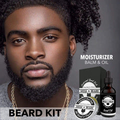 Grow Alpha Beard balm provides soft hold and natural shine for a groomed look.