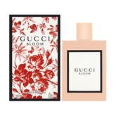 Gucci Bloom bottle 3.3 oz on vanity for luxurious daily fragrance