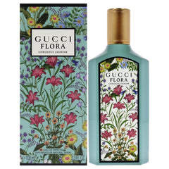 Gucci Flora Gorgeous Jasmine bottle shines with jasmine-forward elegance for daily wear