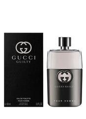 Gucci Guilty Eau De Toilette Spray cap highlighting its luxurious features.