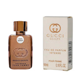 Gucci Guilty Intense mini bottle pour for on-the-go confidence.