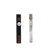 Gucci Guilty Pour Femme travel spray packaging closeup for travel convenience.