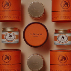 Close-up texture of Guerisson 9 Complex Cream silky and fast-absorbing.