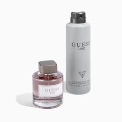 GUESS 1981 fragrance notes—top, mid, base layers for versatile use.