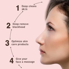 GUGUG Deep cleansing face spatula cleanses pores and removes dirt for refreshed skin.
