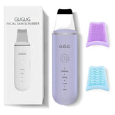 GUGUG Skin Scrubber front view shows four modes for gentle cleansing and pore care