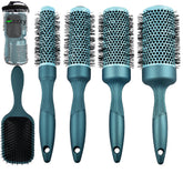 Gulrear round brush 25mm for precise root lift and smooth ends.