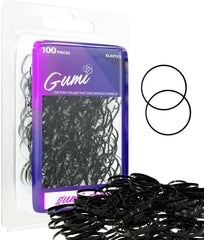 Gumi good hair elastics small pack close-up showing ouchless design for daily wear