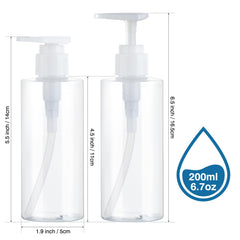 Gungtien refillable lotion and shampoo bottle ideal for home and travel.