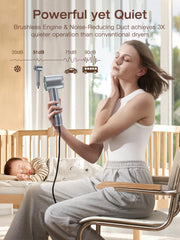 Guowo diffuser attachment enables even, frizz-free blowouts.