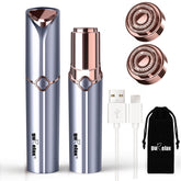 Gurelax facial hair remover handheld design for precise facial grooming and easy travel