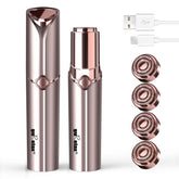 Gurelax hair removal device front view highlighting portable design for smoothing on the go