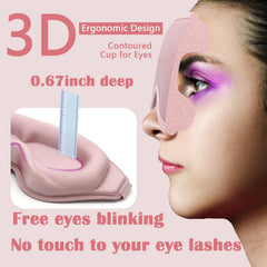 Gusonse lash-extension sleep protector ideal for travel and naps