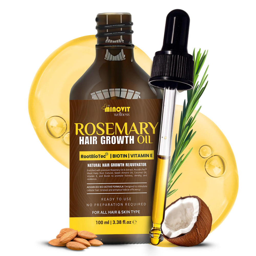 Gutaderme Rosemary Oil bottle ready for scalp nourishment and thinning-hair support