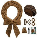 Gwabee Heatless Curls headband long velvet exterior creates overnight waves