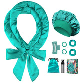 Gwabee satin heatless curls headband for overnight waves reduces heat damage
