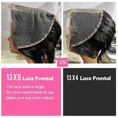 GYAJEP 13x6 lace frontal baby-hair detail adds natural edge and softness.
