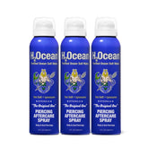 H2Ocean piercing aftercare spray bottle for gentle cleansing during healing