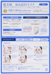 Hadabisei Kracie 3D mask packaging highlights premium vitamin C brightening potential