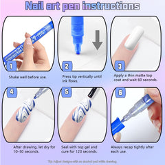 HAIOLORPRO fast-drying formula enables quick layering during DIY manicures.
