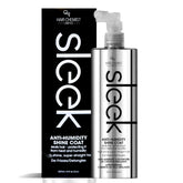 Hair Chemist SLEEK anti-humidity shine coat bottle showing humidity protection and shine