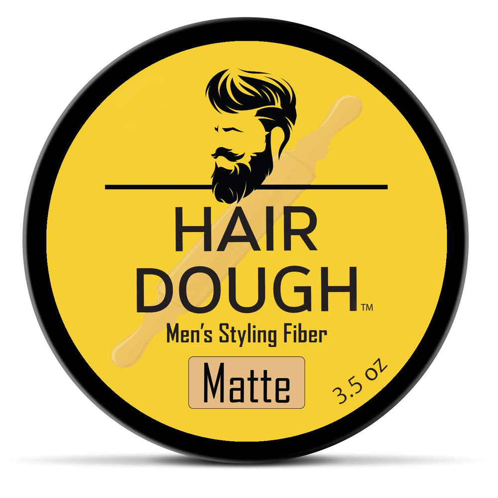 Hair Dough styling clay shows strong hold for thick, textured looks that last all day.
