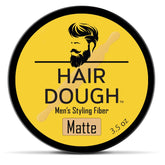 Hair Dough styling clay shows strong hold for thick, textured looks that last all day.