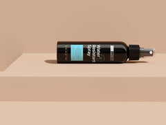 Hair Illusion running-water test demonstrates durability in wet conditions.